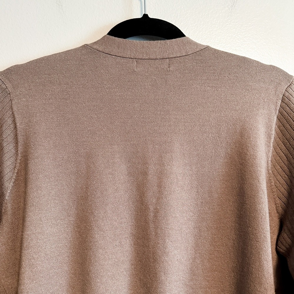 Calvin Klein Jeans Soft Button Front Pockets Classic Cardigan NWT Size M - Picture 8 of 11
